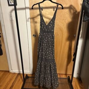 Floral Lace Maxi Dress - American Eagle (Size: S)